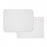 Royal Paper Paper Place Mats - White 12.75" x 16.5" Scalloped Edge Paper Placemats - W1216S