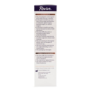 Pending Mfg Info Revive Reusable Bladder Support Pessaries - Incontinence Bladder Support Pessary - 0025