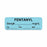 United Ad Label Co. Drug Tape / Labels - Fentanyl Label, Strength (mcg / mL), Date, Time, Initial, Light Blue, 1-1/2" x 1/2", Permanent, 1000 Labels / Roll - ULAL067-D