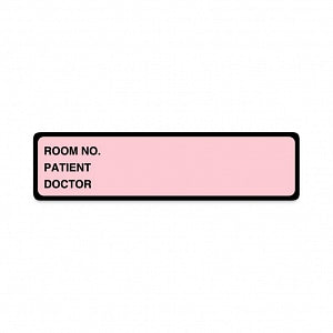 United Ad Label Co Room Number, Patient, Doctor Labels - LABEL, ROOM, NO., 5-3/8X1-3/8, 665/RL, PK - ULCI603