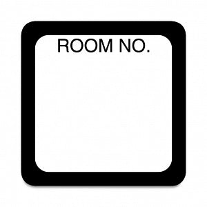 United Ad Label Co Room Number, Patient, Doctor Labels - LABEL, ROOM, NO., 1-1/2X1-1/2, 200/RL, WH - ULCI900