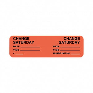 United Ad Label IV Set Change Labels - LABEL, CHANGE, SAT, 3X7/8, 320/RL, FLRD - ULCM307