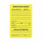 UAL / Donnelley Medication Added Labels - LABEL, MEDICATION ADDED, 2"X3", YELLOW, 320/ - ULHH503