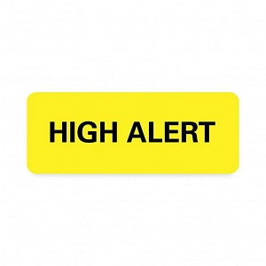 United Ad Label Alert Labels - LABEL, HIGHALERT, 2-1/4X7/8, 420/RL, FLYL - ULHN602