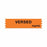 United Ad Label Co. Drug Tape / Labels - Versed Label Tape, Strength (mg / mL), Orange, 1" x 1/2", Removable, 500"/Roll - ULTA013