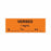 United Ad Label Co. Drug Tape / Labels - Versed Label Tape, 1mg / mL, Date, Time, Initial, Orange, 1-1/2" x 1/2", Removable, 500"/Roll - ULTJ7731-D