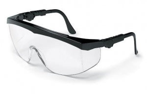 MCR Safety Tomahawk Safety Glasses - Clear Lens Tomahawk Safety Glasses, Black Frame - 331464011