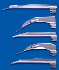 Teleflex Medical Standard Macintosh Blades - Laryngoscope Blade, Macintosh, Size 1, Standard - 008601100