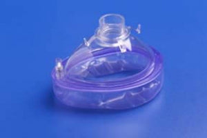 Teleflex Medical Cushioned Face Masks - Inflated Cushion, Clear, Scented, Infant - 158150