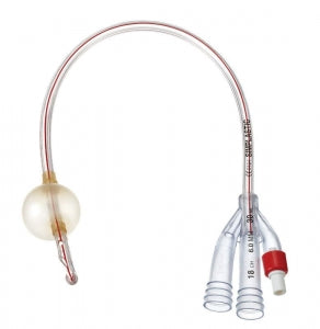 Teleflex Medical Simplastic 3 Way Catheter - Simplastic 3-Way Catheter, 30 cc, 20 Fr x 16" - 570620