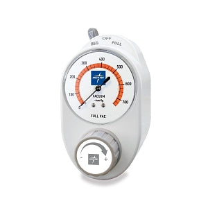 Medline Medline Continuous Suction Regulators - High Continuous Suction Regulator, DISS Nut and Nipple, DISS Male Bottom, 0 mmHg to 760 mmHg - RTACHDDN