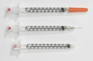 Retractable Tech Inc VanishPoint U-100 Insulin Syringes - VanishPoint 1 mL Insulin Syringe with 29G x 1/2" Needle - 10211