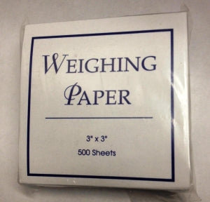 W. R. RAYSON CO Weighing Paper - WEIGHING PAPER, 4X4", 500 SHEETS / BOX - 20 60 5601