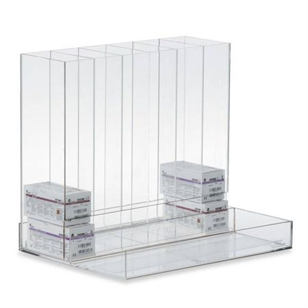 Fits Beckman Coulter Access Stak-Access Test Organizer - 17"W x 13"D x 15.5"H - Includes 2 Dispensers and 1 Base