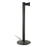 Retractable Belt Stanchion 7' Wrinkle Black