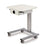 Roam Height Adjustable Work Surface Cart Roam Height Adjustable Work Surface Cart with Locking Drawer - 24"W x 20"D x 30.5"-47.5"H