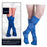 Compression Socks Royal Blue Argyle