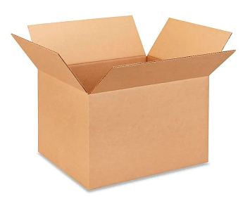 Corrugated Boxes, 32 ECT, Lightweight, 18" x 14" x 12"