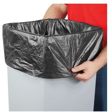 Uline Coreless Trash Liners - Economy Coreless Trash Liners, 0.39, 20-30 gal. - S-7323