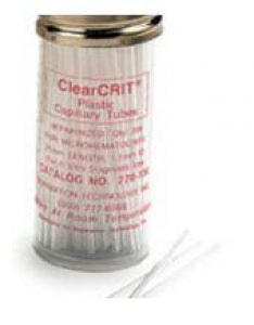 Stanbio Laboratory ClearCRIT Capillary Tubes - CAPILLARY TUBE, CLEARCRIT, 1.1MM, 200 X5/BX - 270-106