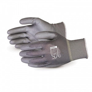 Superior Glove Works Ltd Superior Touch Knit Gloves with Polyurethane Palm Coating - 13 Gauge Superior Touch General Purpose Polyurethane Dip Industrial Gloves, Gray, Size XXL - S13GPPU-6