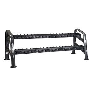 SportsArt Dumbbell Racks - Steel Dumbbell Rack, 10 Pairs, 100" x 33" x 36" - A901