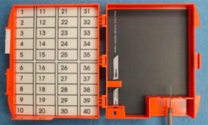 Ansel Sandel Disarm-It-All Counting & Disposal Box - Scalpel and Needle Disarmer Disposal - 2243