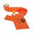 Sandel Medical Correct Specimen Handling System - Orange Specimen Wrap - 3460