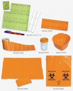 Sandel Medical Correct Specimen Handling System - Orange Specimen Bowl - 3475