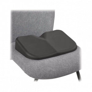 Safco Softspot Seat Cushion in Black - Seat Cushion, Black, 15-1/2"w x 10"d x 3"h - 7152BL