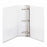 Samsill Corp Clean Touch Antimicrobial Binders - Clean Touch Locking Round Ring View Binder, 3" Cap, White - 18287