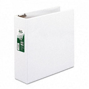 Samsill Corp Clean Touch Antimicrobial Binders - Clean Touch Locking Round Ring View Binder, 3" Cap, White - 18287