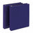 Samsill Fashion Presentation Round-Ring View Binder - Biobased Durable Fashion View Binder, O-Ring, Purple, 11" x 8-1/2", 1" Capacity - U86308