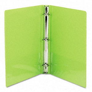 Samsill Fashion View 1" Round Ring Binders - Fashion View Binder, Round Ring, Lime, 11" x 8-1/2", 1" Capacity - U86378