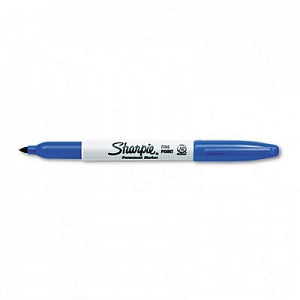 Sanford Sharpie Fine Point Permanent Markers - Fine Point Sharpie Permanent Markers, Blue - 30003