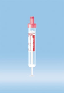 Sarstedt Serum Clotting Activator S-Monovette - S-MONOVETTE, 7.5ML, SERUM, RED, STRL - 01.1601.100