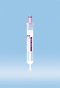 Sarstedt S-Monovette 7.5ml K3E - S-MONOVETTE, 7.5ML, EDTA, VIOLET, STRL - 01.1605.100