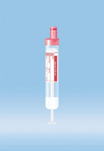 Sarstedt Serum Clotting Activator S-Monovette - S-MONOVETTE, 9ML, SERUM, RED, STRL - 02.1063.100