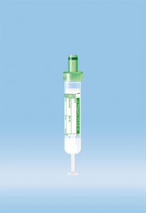 Sarstedt Plasma Lithium-Heparin S-Monovette - S-MONOVETTE, 5.5ML, LI HEP, GREEN, STRL - 03.1628.100