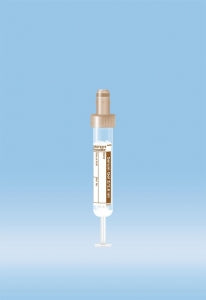 Sarstedt Serum-Gel Clotting Activator S-Monovette - S-MONOVETTE, 2.6ML, SERUM-GEL, BROWN, STRL - 04.1905.001