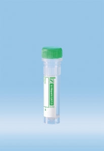 Sarstedt Conical Skirted PP Tubes With Screw Cap - Conical Skirted Microtube with Screw Cap, 1.3 mL, Lithium Heparin - 41.1393.105