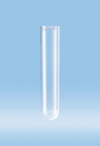 Sarstedt Round Base Centrifugal Tubes - Round Base Centrifugal Tube, Polystyrene, 20 mL, 100 x 21 mm - 55.465