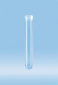 Sarstedt Round Base Centrifugal Tubes - Round Base Centrifugal Tube, Polystyrene, 11.5 mL, 100 x 15 mm, Stack Pack - 55.466