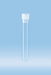 Sarstedt Sterile Round Base PS Tube With Push Cap - TUBE, 5ML, 75X13MM, RND BS, PS, STR, W/STD CAP - 55.475.001