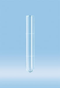 Sarstedt Round Base Polypropylene Tubes - TUBE, 6.5ML, 85X13MM, ROUND BASE, PP - 55.522.300