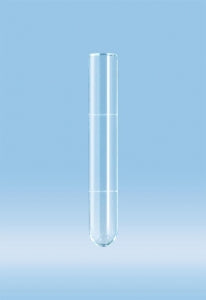 Sarstedt Round Base Polypropylene Tubes - TUBE, 6.5ML, 85X13MM, ROUND BASE, PP - 55.522