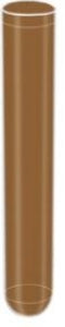 Sarstedt 5 mL Round Base Tube - TUBE, 5ML, 75X12MM, RND BSE, PP, BROWN, STK PK - 55.526.002