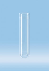 Sarstedt 14 mL Test Tube with Round Base - TUBE, 14ML, 105X16MM, ROUND BASE, PP - 55.538