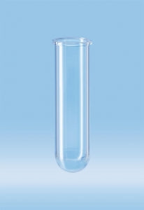 Sarstedt 4ml Round Base 50x14mm Tubes - VIAL, 50X14MM, ROUND BASE, PS - 55.655