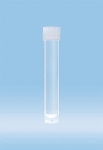 Sarstedt 13ml 101x16mm W/Screw Cap - TUBE, 13ML, SCRW CAP, 101X16MM, RB / SKIRT, PP - 60.540.386